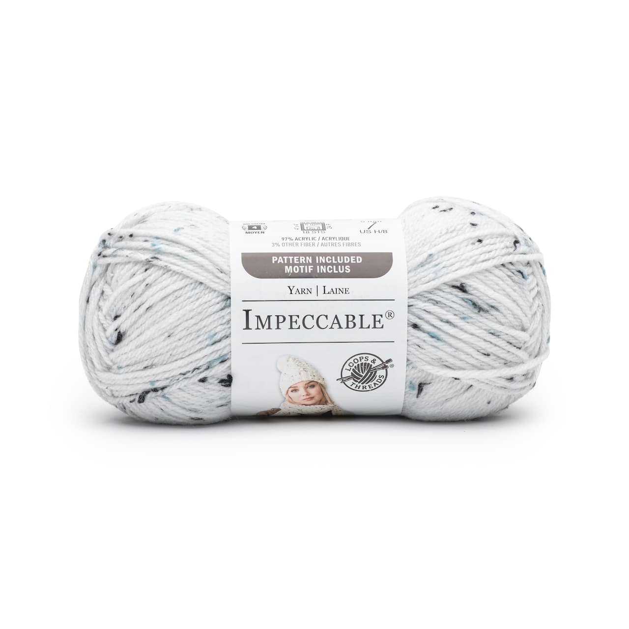 18 Pack: Impeccable™ Tweed Yarn by Loops & Threads®